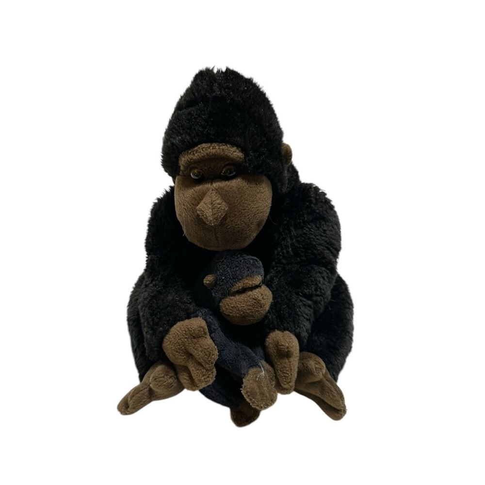 Gorilla with Baby Plush Toy Set